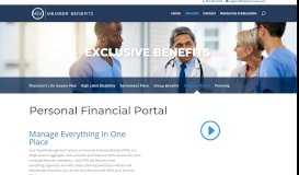 
							         Financial Portal | ACG Member Benefits								  
							    