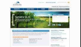 
							         Financial Professionals - Symetra								  
							    