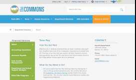 
							         Financial Services / My True Pay - The Commons (DPS)								  
							    