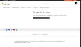 
							         Financial Services - Optum								  
							    