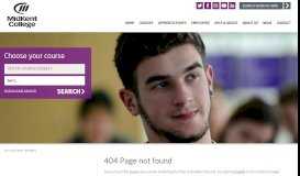 
							         Financial Support for Student over 24 - MidKent College								  
							    