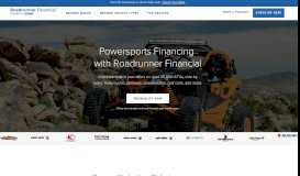 
							         Financing Made Easy - Roadrunner Finanical								  
							    