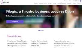
							         Finastra | Financial Software Solutions								  
							    