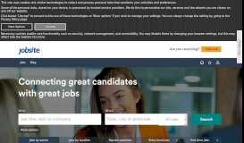
							         Find 1000s of UK Jobs. Start your job search with Jobsite UK								  
							    