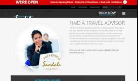 
							         Find a Certified Sandals Specialist Travel Agent | Sandals								  
							    