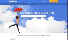 
							         Find a ComPsych Therapist, ComPsych Psychologist, ComPsych ...								  
							    
