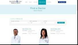
							         Find a Doctor - | Diagnostic Clinic								  
							    