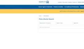 
							         Find a Doctor | Moffitt - Moffitt Cancer Center								  
							    