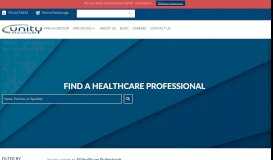 
							         Find A Doctor | Unity Healthcare Lafayette IN | Medical Center								  
							    