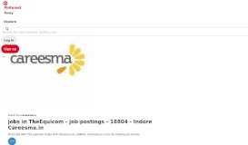 
							         Find a job with The Equicom today with Careesma.in (18804). - Pinterest								  
							    