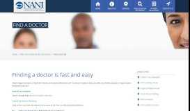 
							         Find a Kidney Doctor Near You – Nephrologist | NANI								  
							    