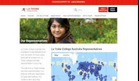 
							         Find a local representative - Find a ... - La Trobe College Australia								  
							    