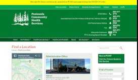 
							         Find a Location - Peninsula Community Health Services								  
							    