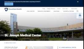 
							         Find a Physician - Penn State Health St. Joseph								  
							    