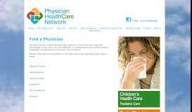 
							         Find A Physician - Physician HealthCare Network in St. Clair County ...								  
							    