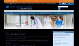 
							         Find a Physician/Provider - Elliot Health System								  
							    