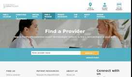 
							         Find a Provider | Forefront Dermatology								  
							    