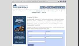 
							         Find a Provider - Holyoke Health Center								  
							    