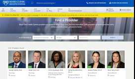 
							         Find a Provider - Mayo Clinic Health System								  
							    