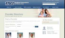 
							         Find a Provider - Medical Associates of Clinton, Iowa								  
							    