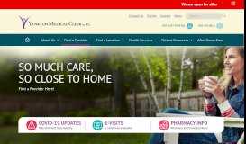 
							         Find a Provider - Yankton Medical Clinic								  
							    