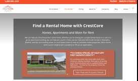 
							         Find a Rental Home with CrestCore | CrestCore Realty								  
							    