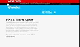 
							         Find a Travel Agent or Wedding Specialist Near Me | Beaches								  
							    