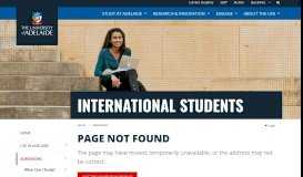
							         Find a University of Adelaide Agent | International Students								  
							    