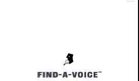 
							         find-a-voice.de | Sprecher Verzeichnis								  
							    