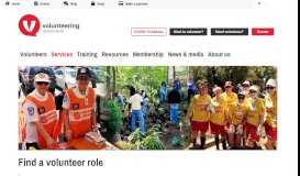 
							         Find a volunteer role - Volunteering Queensland								  
							    