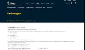 
							         Find an agent - Flinders University								  
							    