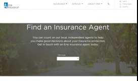 
							         Find an Insurance Agent | Erie Insurance								  
							    