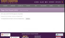 
							         Find an On-Campus or Part-time Job - West Chester University								  
							    