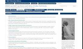 
							         Find Articles - ER&M 293/LAST 293 History and Culture of Cuba - Yale ...								  
							    