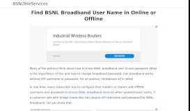 
							         Find BSNL Broadband User Name & Change Broadband Password ...								  
							    