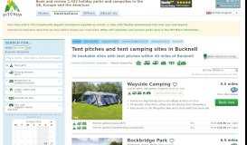 
							         Find Cheap Tent Camping Sites in Bucknell, Shropshire - Pitchup.com								  
							    