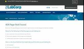 
							         Find Collection Site | LabCorp								  
							    