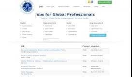 
							         Find Jobs build a better career. International, non-profit, ngo ...								  
							    