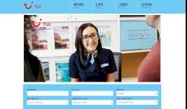 
							         Find jobs in travel with TUI Jobs UK, No 1 global travel business								  
							    
