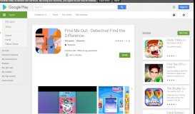 
							         Find Me Out - Detective! Find the Difference - Apps on Google ...								  
							    