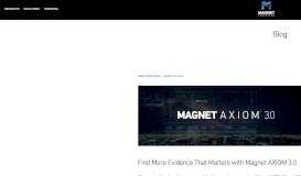 
							         Find More Evidence That Matters with Magnet ... - Magnet Forensics								  
							    