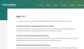 
							         Find Out Why to Enroll at Florida Technical College								  
							    
