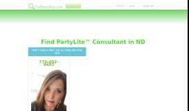 
							         Find PartyLite™ Consultant in ND | FindSalesRep.com								  
							    