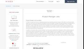 
							         Find Product Managers Jobs - Hired								  
							    