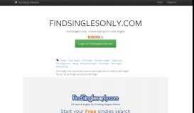 
							         Find Singles Only - Online Dating for Local Singles ...								  
							    