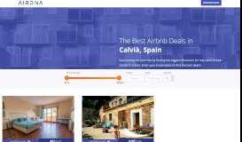 
							         Find the best Airbnb vacation rentals in Calvia with AirDNA								  
							    