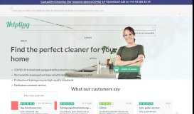 
							         Find the best cleaners in your city | Helpling								  
							    