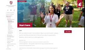 
							         Find Your Application - WSU Admissions - Washington State University								  
							    