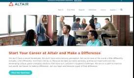 
							         Find Your Career at Altair								  
							    