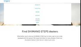 
							         Find your dealer - SHIMANO STEPS								  
							    